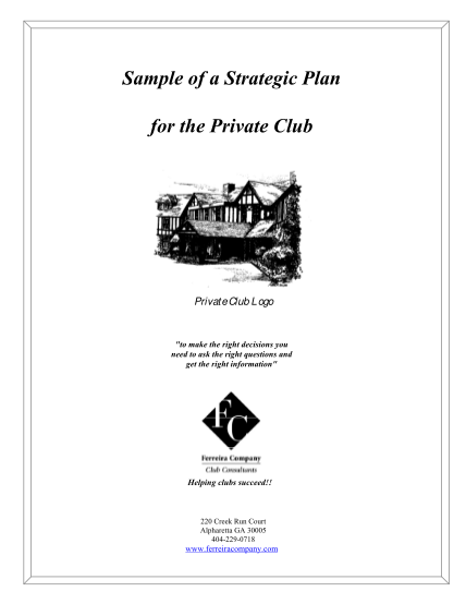 8131869-sample-of-a-strategic-plan-for-the-club-the-ferreira-company