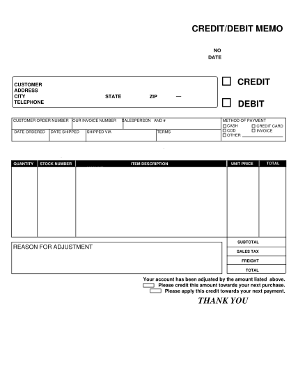 8141-022a-creditdebit-memo-thank-you-credit---free-forms-online-sample-forms