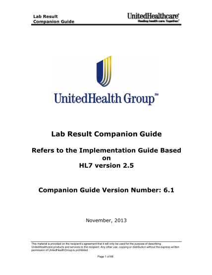 81463013-uhc-lab-results-companion-guide-united-healthcare