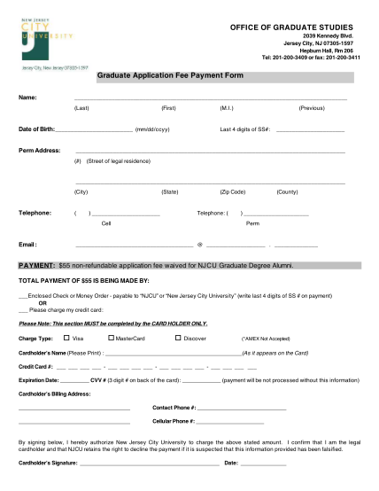 8154079-graduate-application-fee-payment-form-new-jersey-city-university-njcu