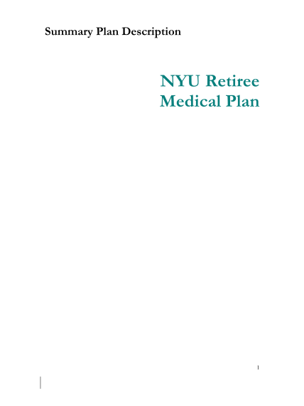 8192434-nyu-retiree-medical-plan-new-york-university-nyu