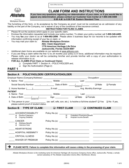 81948-fillable-american-heritage-cancer-insurance-claim-form