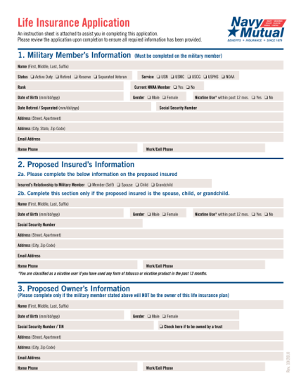 82087-fillable-fillable-life-insurance-application-form-navymutual