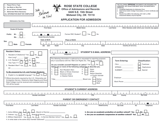 82109619-application-for-admission-form-pdf-rose-state-college