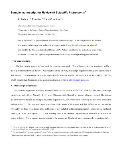 8253250-fillable-sample-manuscript-for-review-of-science-instruments-form-link-aip