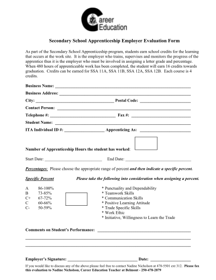 82609384-secondary-school-apprenticeship-employer-evaluation-form
