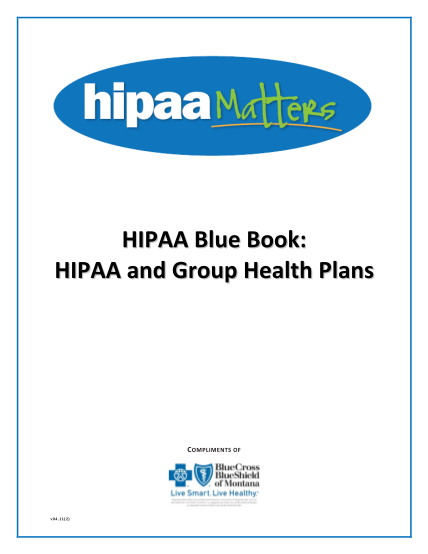 8301759-hipaa-blue-book-blue-cross-and-blue-shield-of-montana