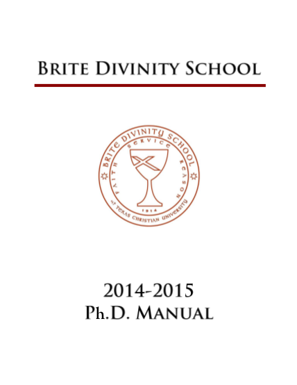 83070057-introduction-to-the-brite-divinity-school-phd-manual-brite