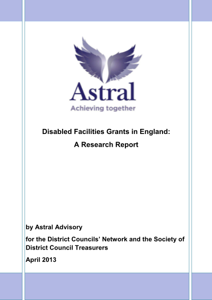 83161420-disabled-facilities-grants-in-england-a-research-report-districtcouncils
