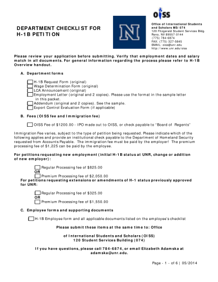 8325114-department-checklist-for-h-1b-petition-university-of-unr