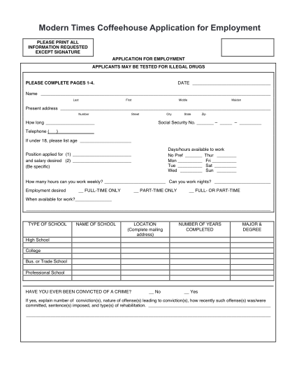 8339999-sample-employment-application-form-modern-times-coffeehouse