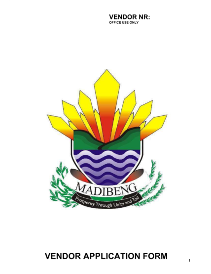 83458132-fillable-madibeng-municipality-database-registration-form