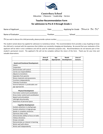 83614826-canterbury-school-education-character-leadership-service-teacher-recommendation-form-for-admission-to-prek-4-through-grade-1-name-of-applicant-date-applying-for-grade-prek-4-k-1st-name-of-evaluator-position-school-if-you-wish-to-discu