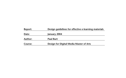 84211516-design-guidelines-for-effective-e-learning-materials-2004-paul-burt-design-guidelines-for-effective-e-learning-materials-paulburt-co