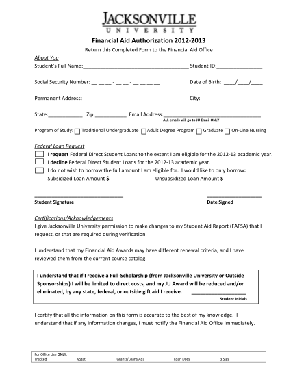 8471950-fillable-jued-financial-aid-authorization-form-ju