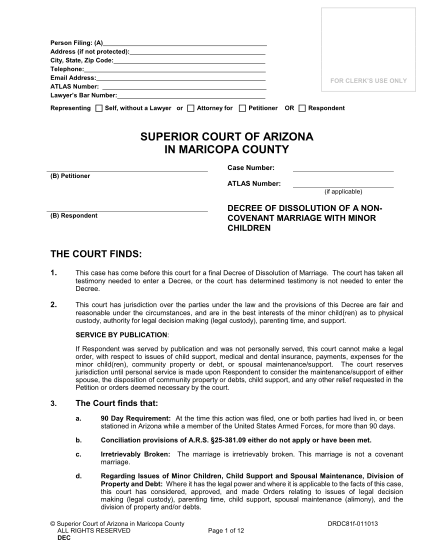 85125410-decree-of-dissolution-of-marriage-divorce-with-minor-children-decree-of-dissolution-of-marriage-divorce-with-superiorcourt-maricopa