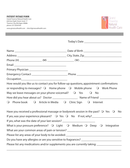 8548882-patient-intake-form-grand-traverse-natural-health-care