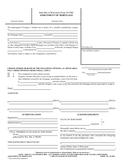 8555639-fillable-wisconsin-assignment-of-mortgage-form