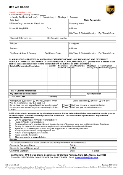 8595581-ups-claim-form-no-no-download-needed-needed