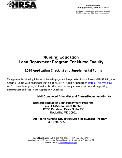 86035758-nursing-education-loan-repayment-program-for-nurse-faculty-nursing-education-loan-repayment-program-for-nurse-faculty-hrsa