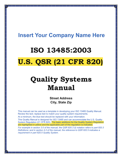 8608565-fillable-iso-13485-fda-qsr-21-cfr-820-quality-manual-templates-form