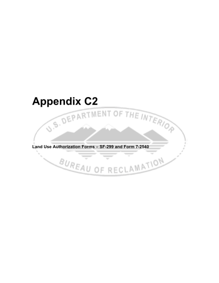 86683746-appendix-c2-land-use-authorization-forms-sf-299-and-form-7-2540-standard-form-299-12006-prescribed-by-doiusdadot-p-usbr
