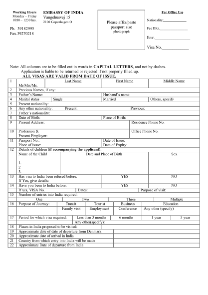 868-fillable-visa-for-india-application-form