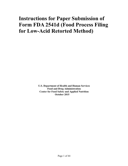 86838915-instructions-for-paper-submission-of-form-fda-2541d-fda