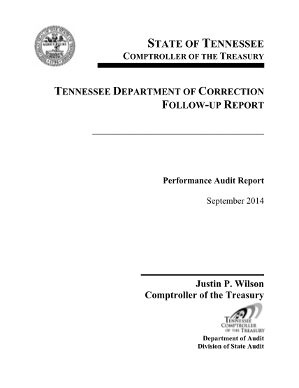 87060839-tennessee-department-of-correction-follow-up-report-comptroller-tn