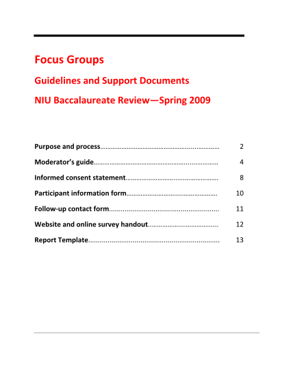8751089-report-template-focus-groups-northern-illinois-university-niu