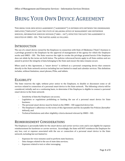 87517123-bring-your-own-device-agreement-agreement-between-the-state-of-oklahoma-and-its-employees-that-governs-the-use-of-personal-smart-devices-for-work-purposes-ok