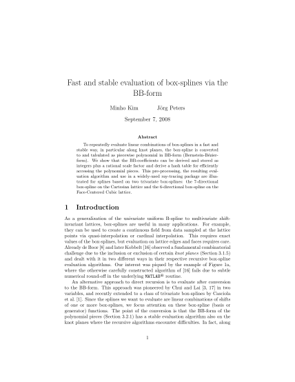 8783467-fast-and-stable-evaluation-of-box-splines-via-the-bb-form-minho-kim