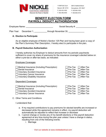 87981406-benefit-election-form-payroll-deduct-authorization-nickle-electrical
