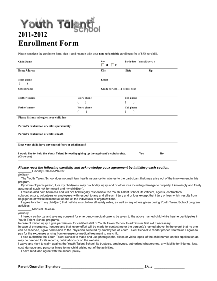 8815530-registration-form-for-new-students-2011-youth-talent-school-youthtalentschool