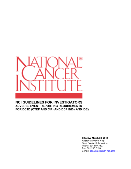 88293946-nci-guidelines-for-investigators-ctep-national-cancer-institute-ctep-cancer