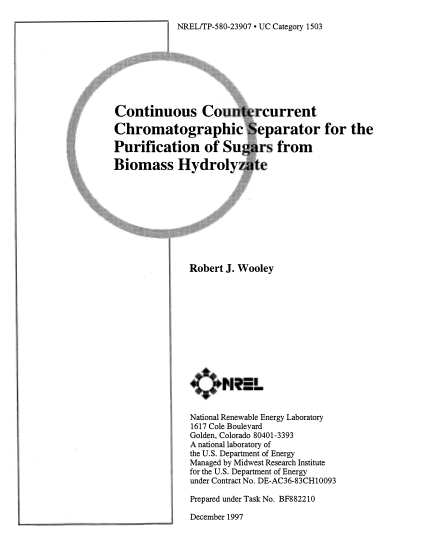 88295198-continuous-countercurrent-chromatographic-separator-for-the-purification-of-sugars-from-biomass-hydrolyzate-production-of-pure-sugars-is-required-to-enable-production-of-fuels-and-chemicals-from-biomass-feedstocks-hydrolysis-of-cellul