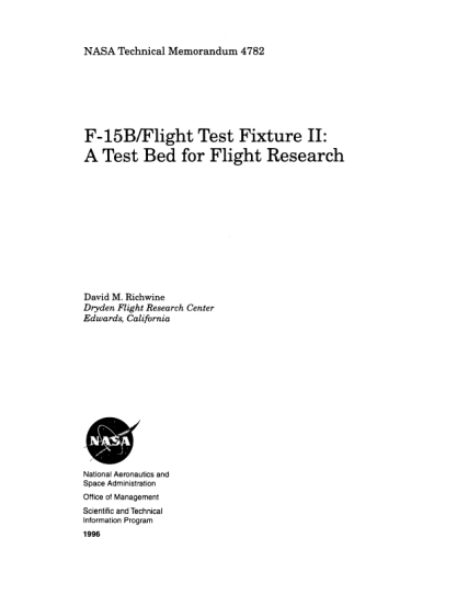 88379653-f-15bflight-test-fixture-ii-a-test-bed-for-flight-research-ntrs-nasa