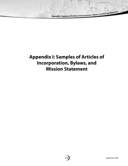 8839008-appendix-i-samples-of-articles-of-incorporation-bylaws-and-hud-hud