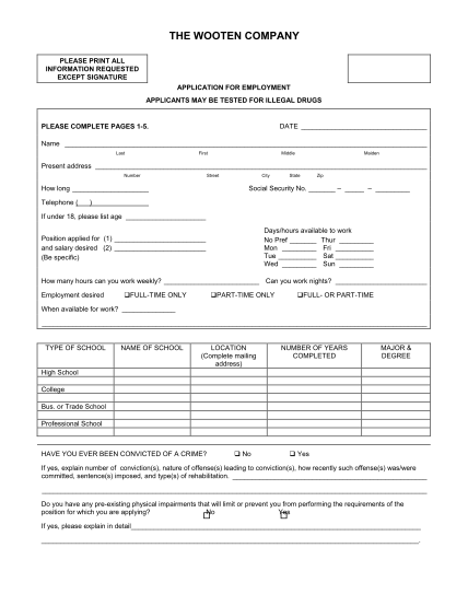 8840591-sample-employment-application-form-the-wooten-company