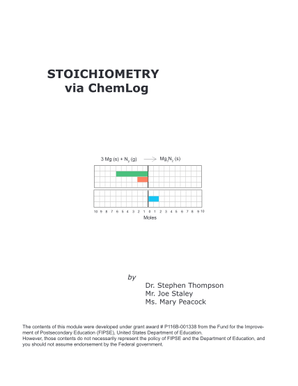 88464700-stoichiometry-via-chemlog-colorado-state-university