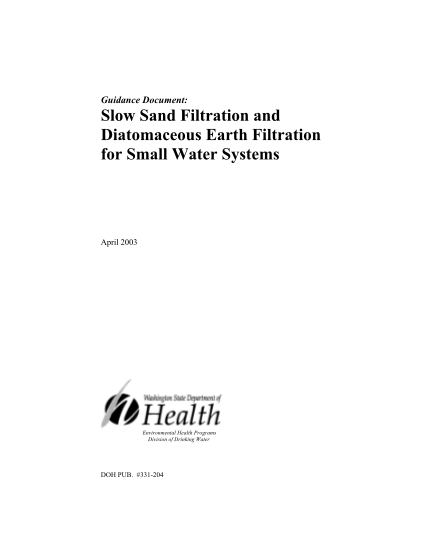 88489523-guidance-document-slow-sand-filtration-and-diatomaceous-earch-filtration-for-small-water-systems-doh-wa