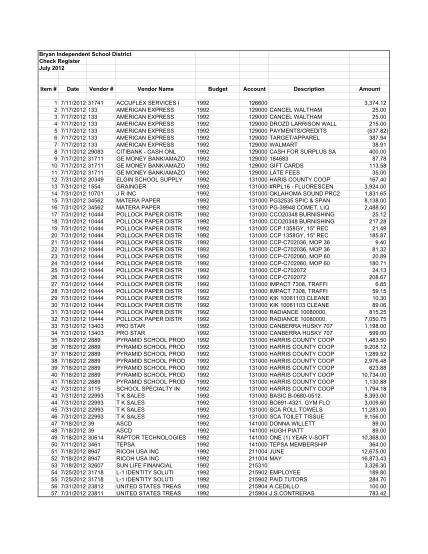 8849300-bryan-independent-school-district-check-register-july-2012-item