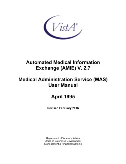 88524644-automated-medical-information-exchange-amie-v-27-medical-va