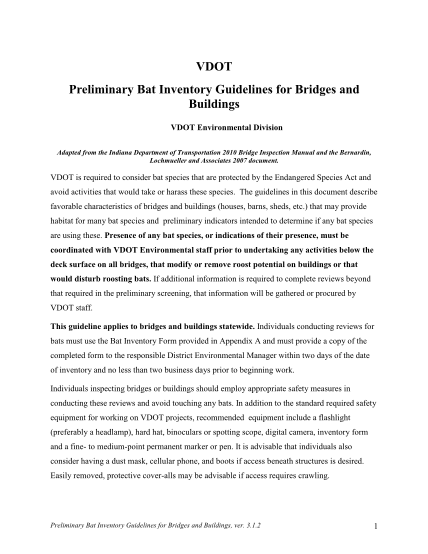 88817463-bat-inventory-guidelines-for-bridges-vdot-virginia