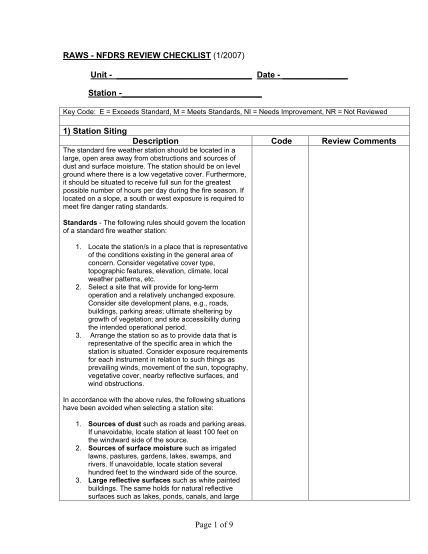 89135632-raws-nfdrs-review-checklist-nc-forest-service-ncforestservice