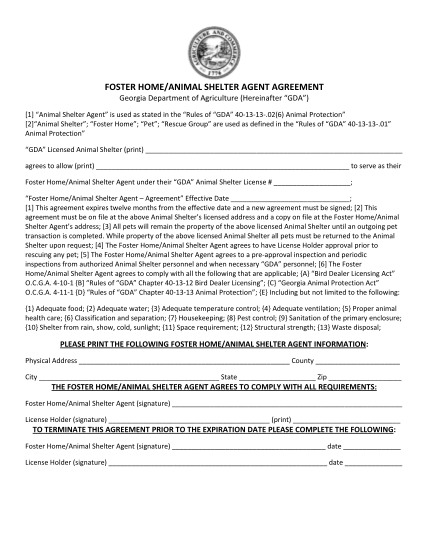 89183457-foster-home-agreement-georgia-department-of-agriculture-agr-georgia