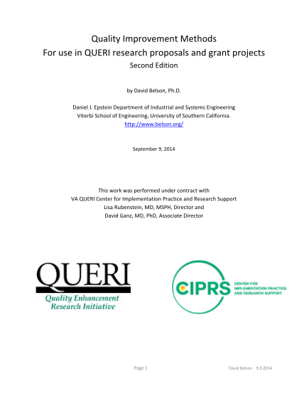 89257196-quality-improvement-methods-for-use-in-queri-research-proposals-and-grant-projects-quality-improvement-methods-for-use-in-queri-research-proposals-and-grant-projects-queri-research-va