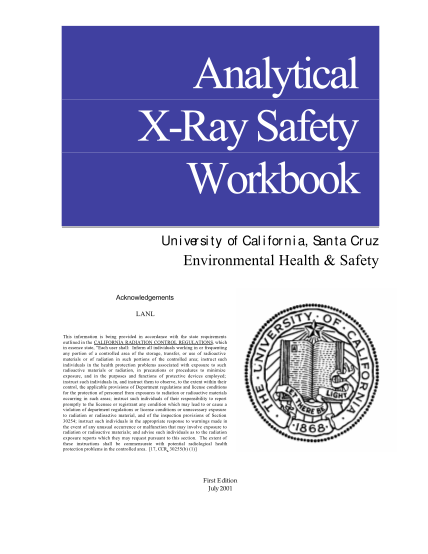 8934720-analytical-x-ray-safety-workbook-environmental-health-amp-safety-ehs-ucsc