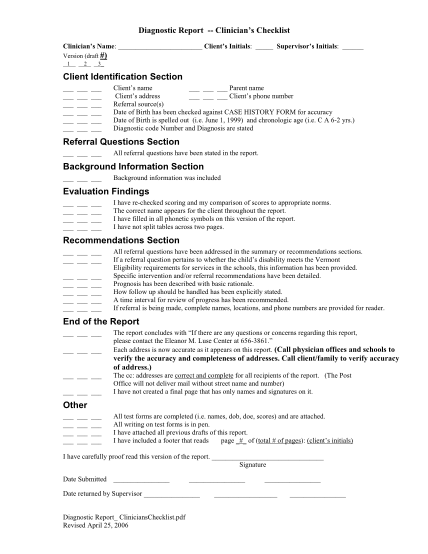 8938087-diagnostic-report-clinicianamp39s-checklist-pdf-uvm