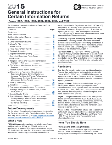 9002343-2016-general-instructions-for-certain-information-returns-department-of-the-treasury-internal-revenue-service-forms-1097-1098-1099-3921-3922-5498-and-w-2g-section-references-are-to-the-internal-revenue-code-unless-otherwise-noted